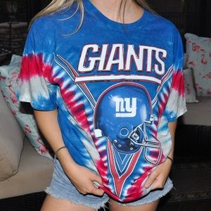 ny giants tie dye shirt
